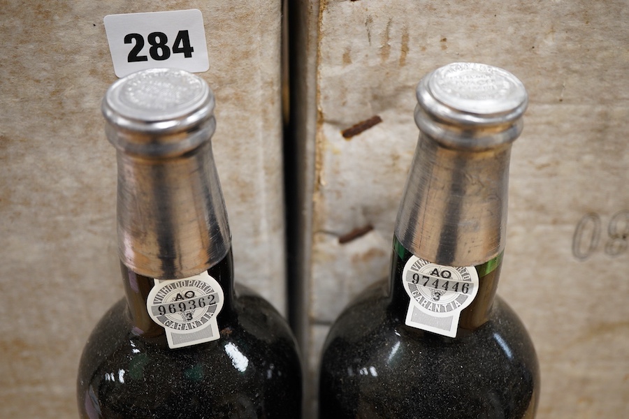 A case and a half of Noval, LB Port (seventeen bottles, boxed)